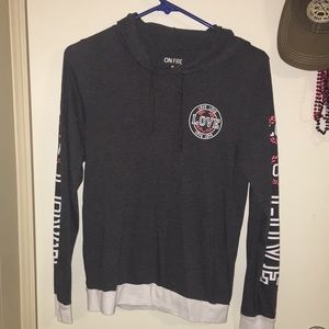 Darn Grey Shirt with Hood